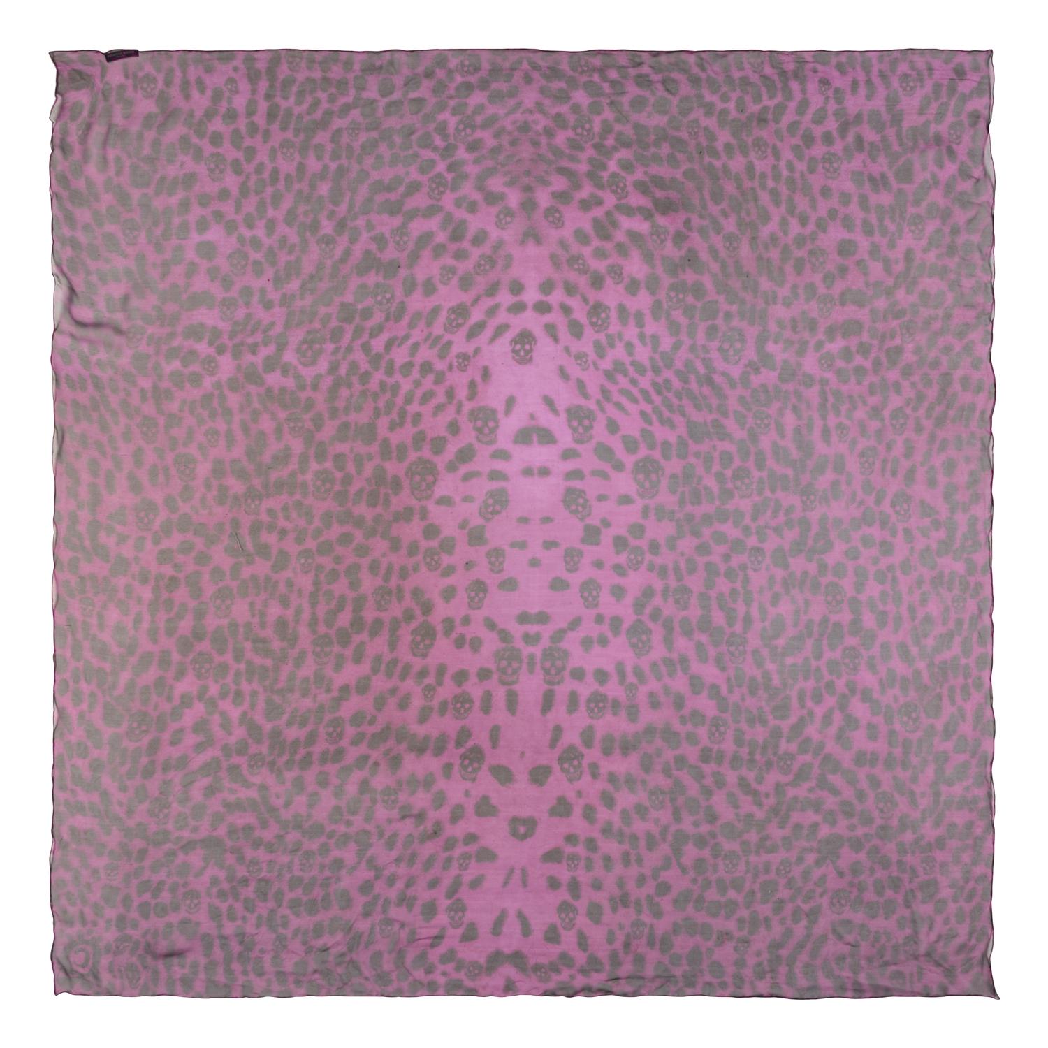 Four Designer Silk Chiffon Scarves