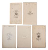 [CIVIL WAR - TRANS-MISSISSIPPI THEATER]. A group of 10 CDVs of Union generals including Banks, Curtis, Fremont, and Schofield.