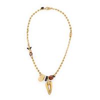 La Nouvelle Bague, Yellow Gold and Multigem Necklace
