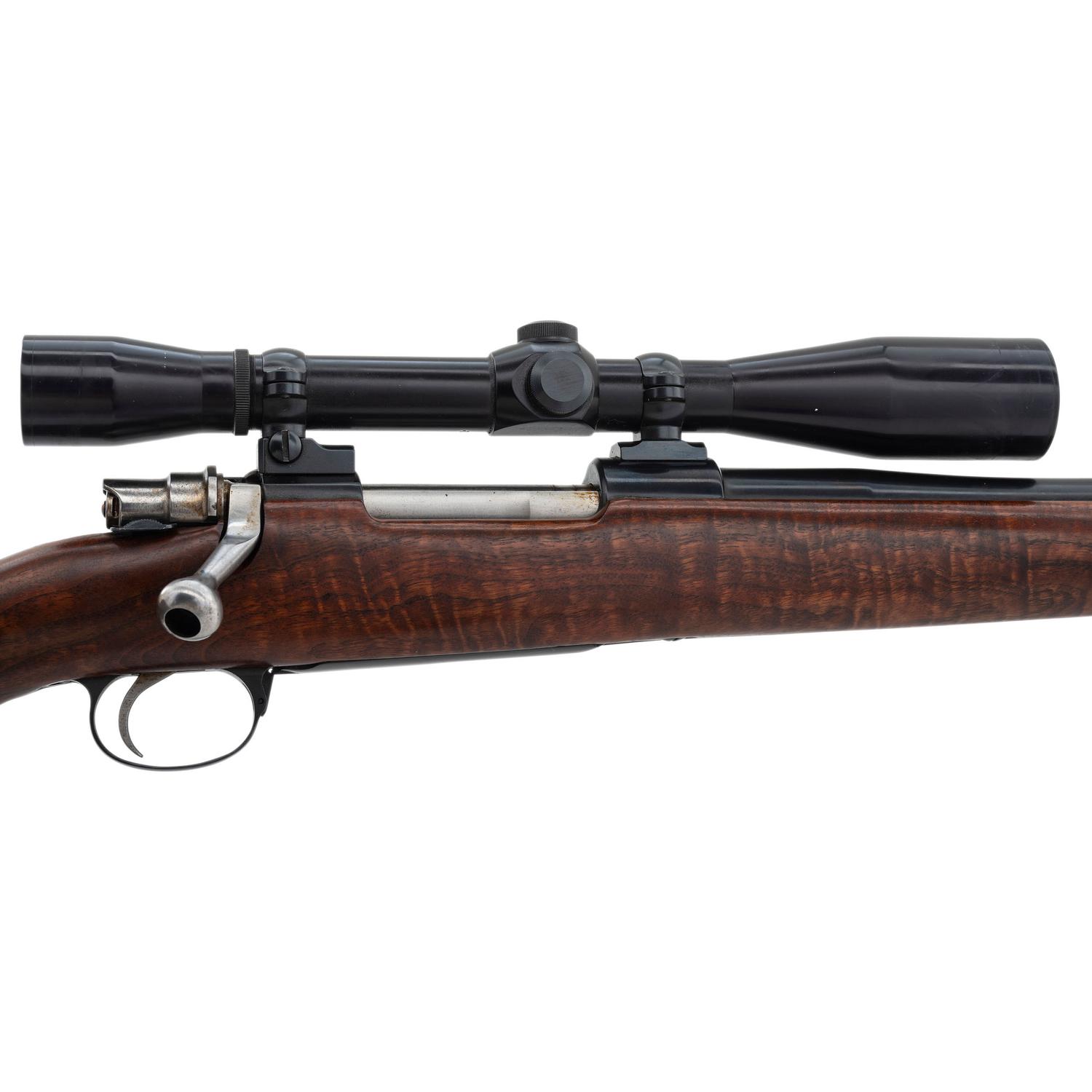 ** FN Mauser Rifle in .458 with Lyman All-American Scope