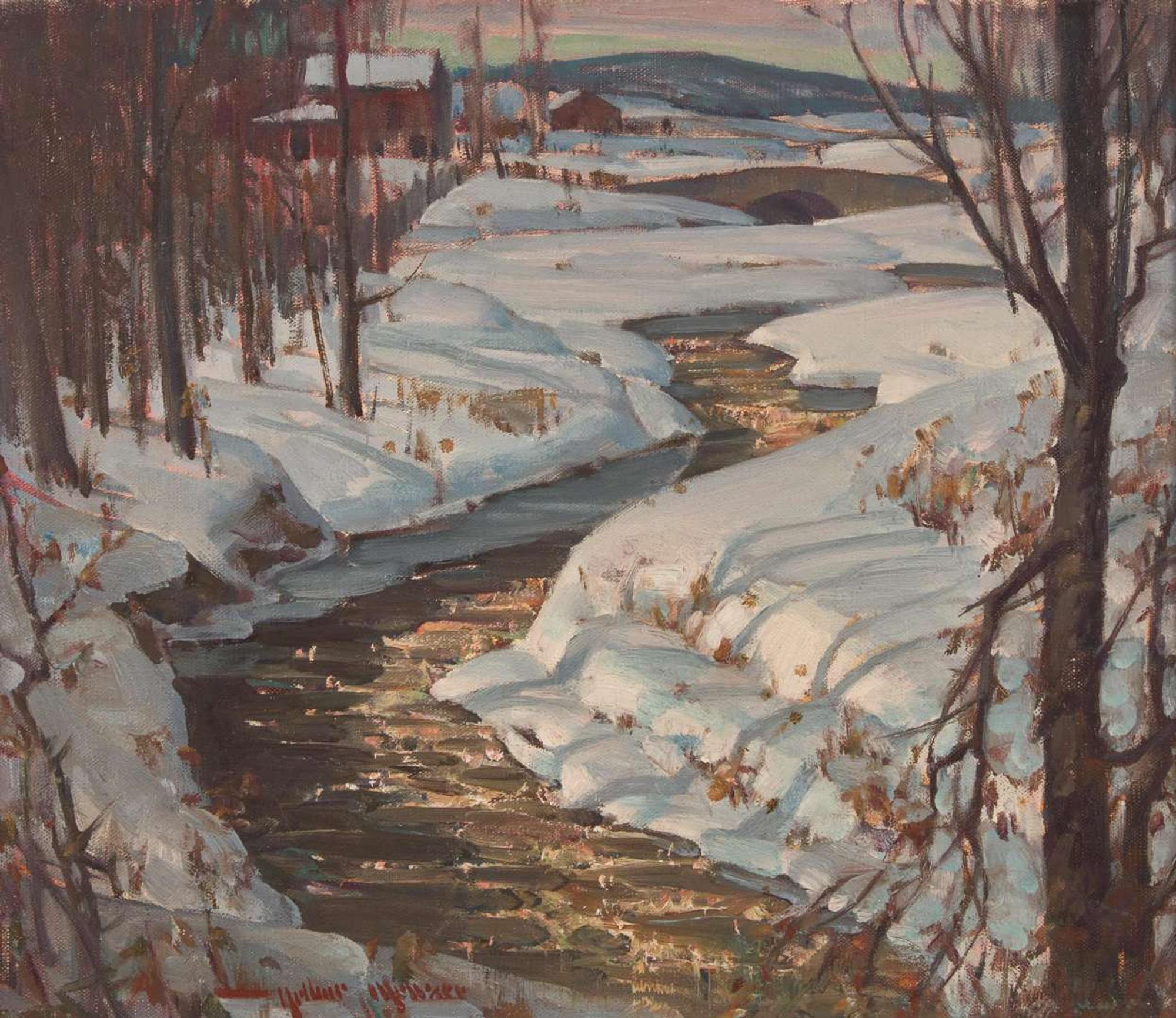 Arthur Meltzer (American, 1893–1989)- Thru Huntington Valley