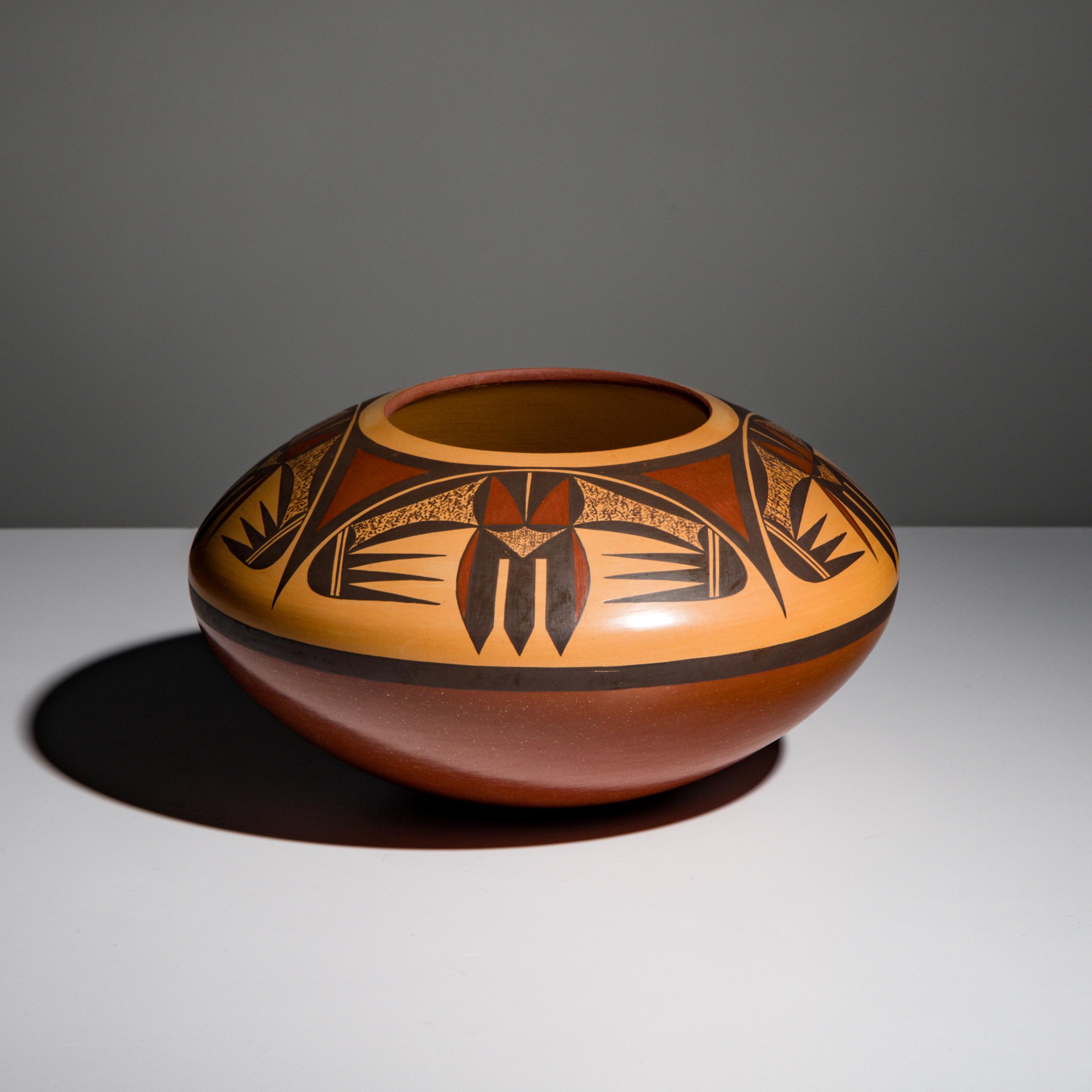 Steve Lucas (Hopi-Tewa, b. 1955) — Polychrome Pottery Jar