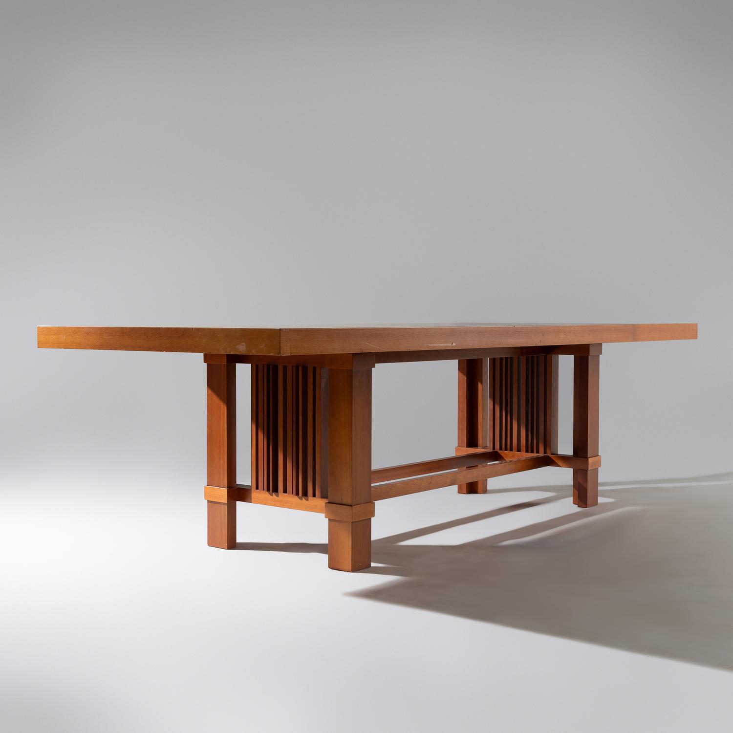 608 Taliesin dining table for Cassina, designed 1917 | 1989