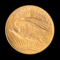 A United States 1910-D St. Gaudens $20 Gold Coin