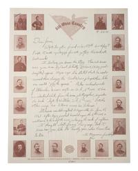 Captain Albert W. Stiles, 6th Ohio Volunteer Cavalry Regiment. Beef rib bones carried during the war.