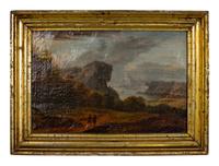 A Rhine Landscape with Figures