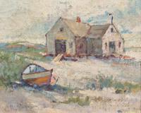 Edward A. Page (American, 1850–1928) - The Boathouse