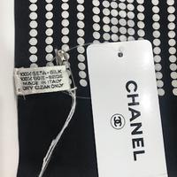 Chanel Black Neck Scarf, 1990-2000s