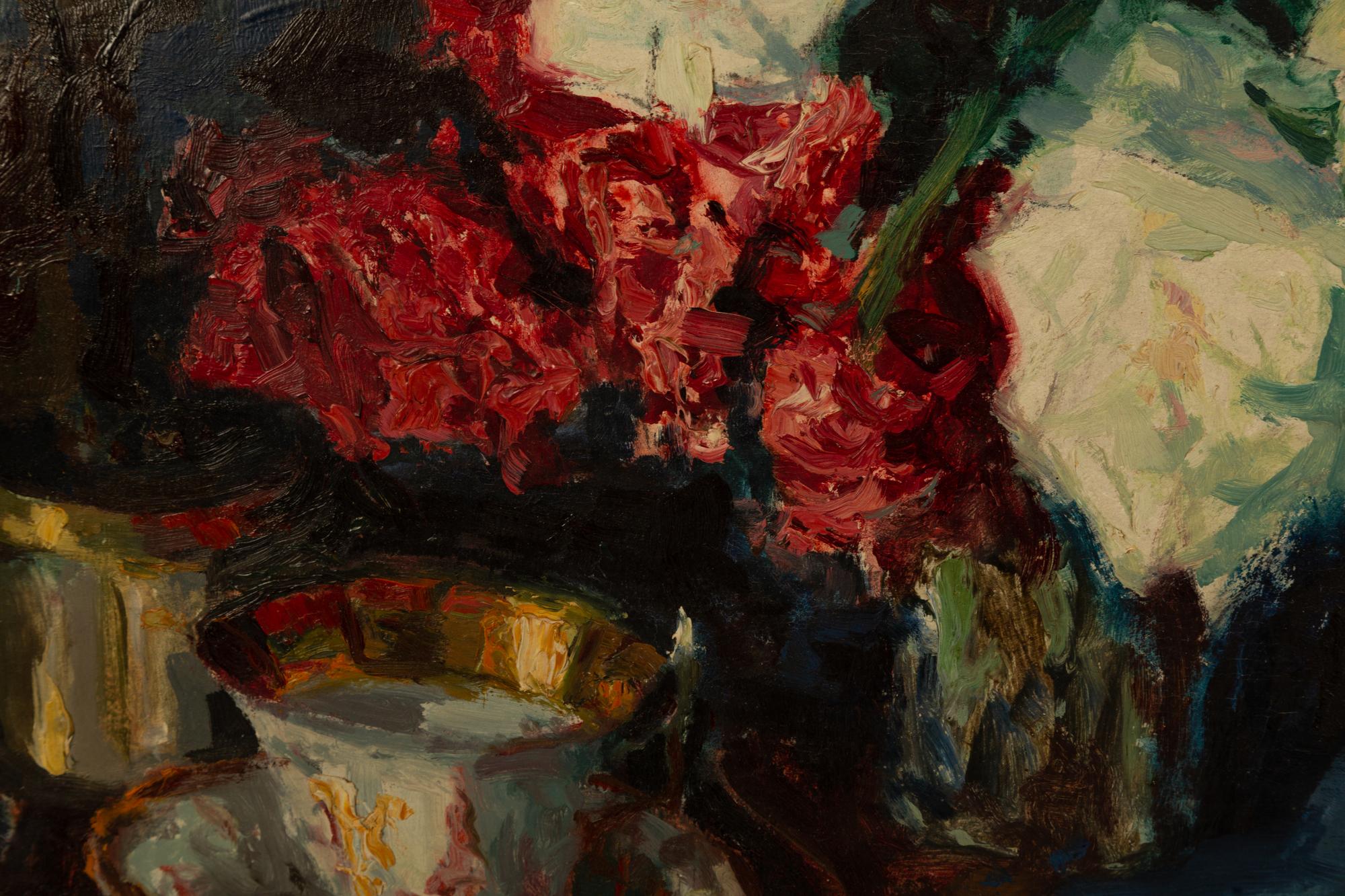 Still Life with Flowers and Coffee Cup