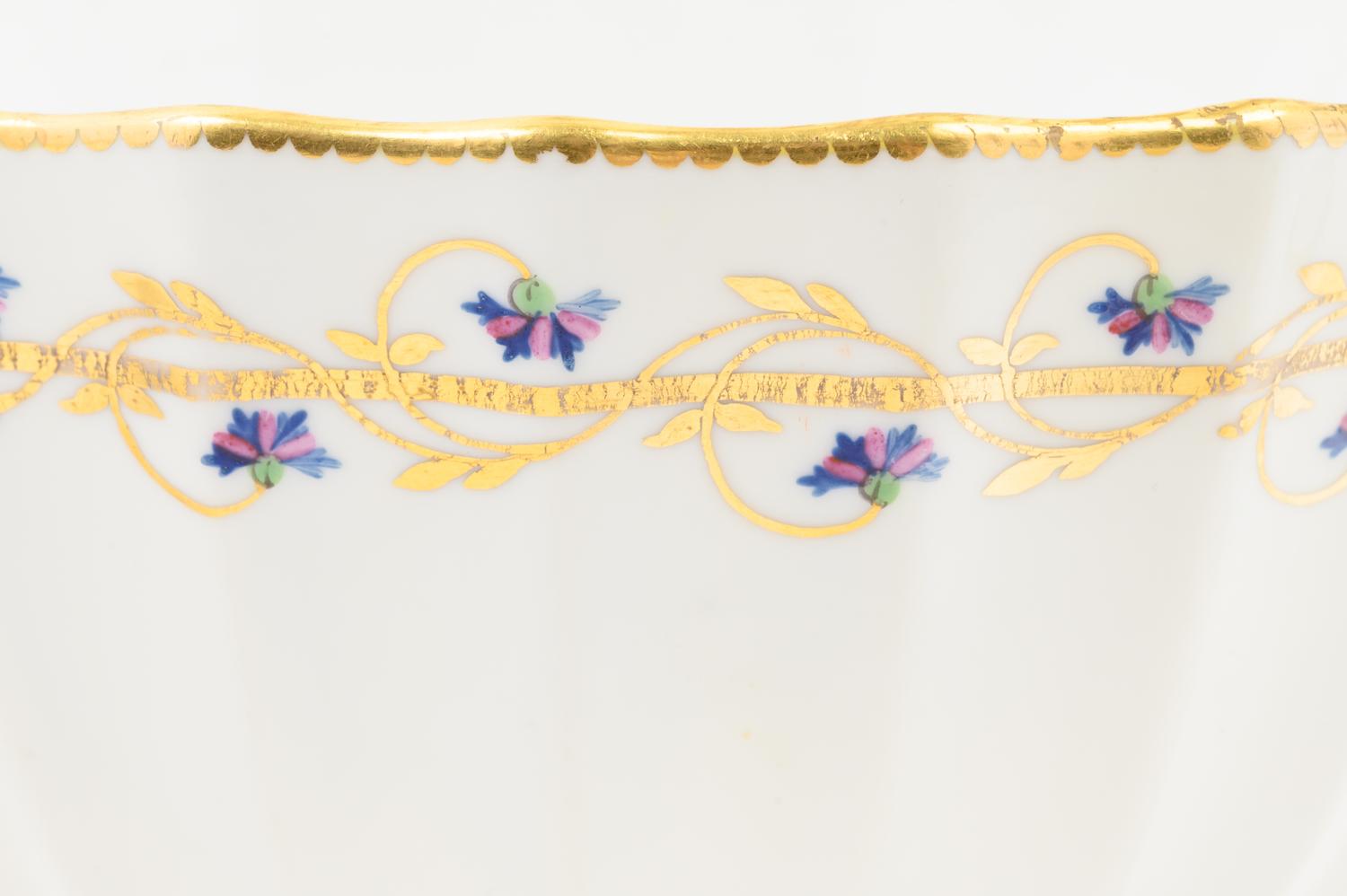 A Group of Derby Porcelain Tea Articles