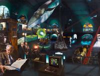 William Haney, (American, 1939-1992), In Over Our Heads, 1984