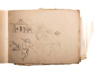 [TRANSPORTATION]. A group of early photographs, imprints, and documents related to transportation, including: