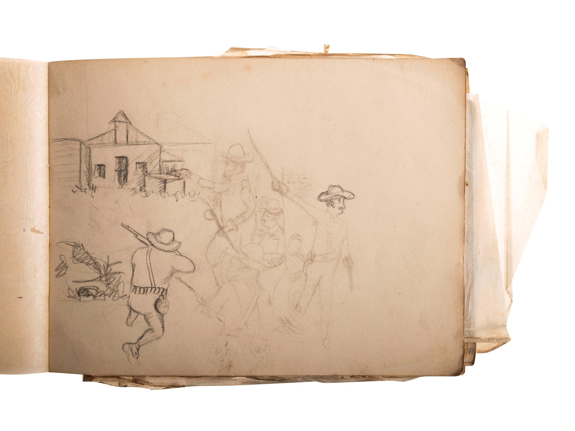 [TRANSPORTATION]. A group of early photographs, imprints, and documents related to transportation, including: