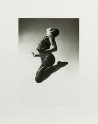 Barbara Morgan (American, 1900–1992) — Three Works ( José Limón, Chaconne , 1944; J osé Limón + Cat in Barbara Morgan Studio , 1944; Merce Cunningham-Totem Ancestor , 1942); printed later