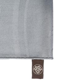 Hermès Cashmere/Silk Scarf with Fringe