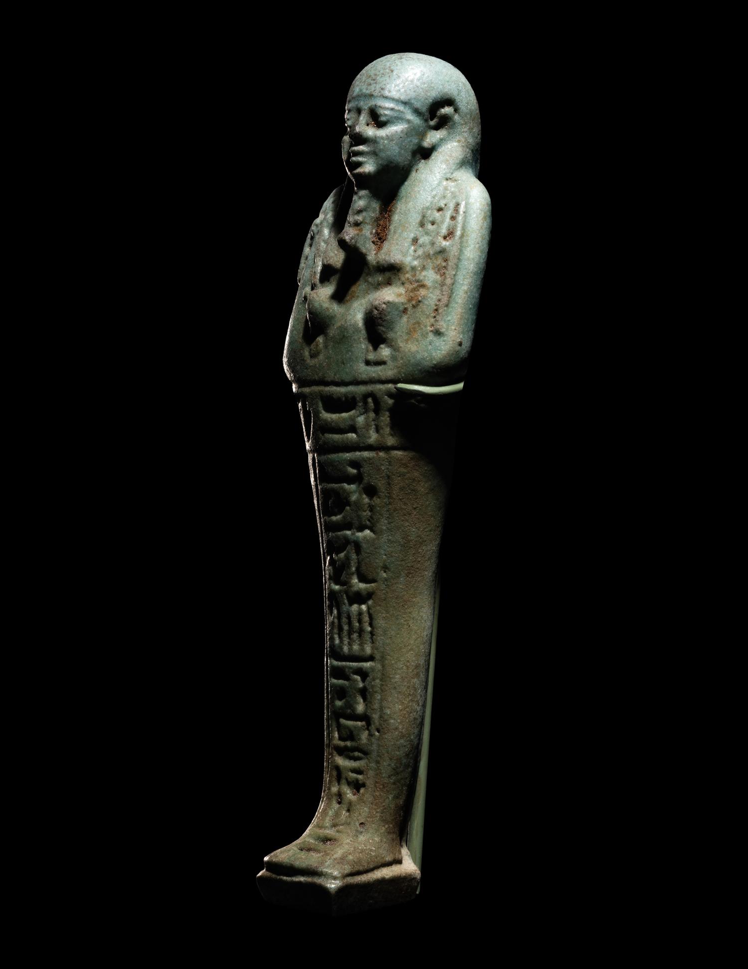 An Egyptian Faience Ushabti for Horoudja
