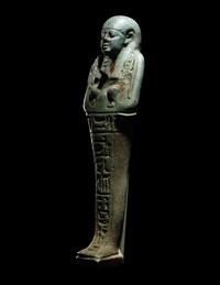 An Egyptian Faience Ushabti for Horoudja