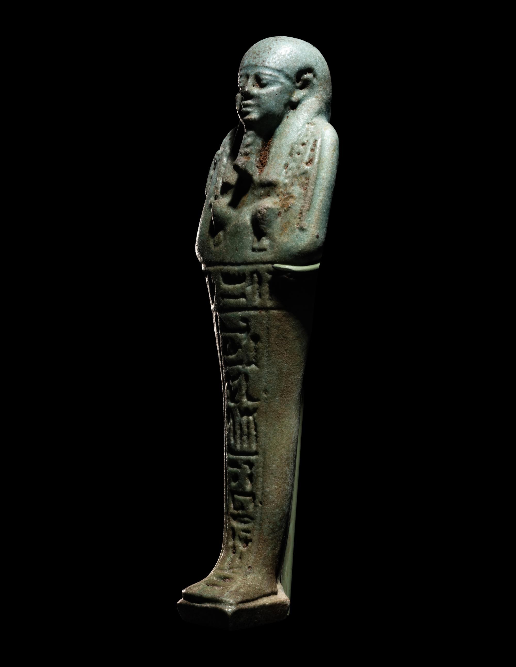An Egyptian Faience Ushabti for Horoudja