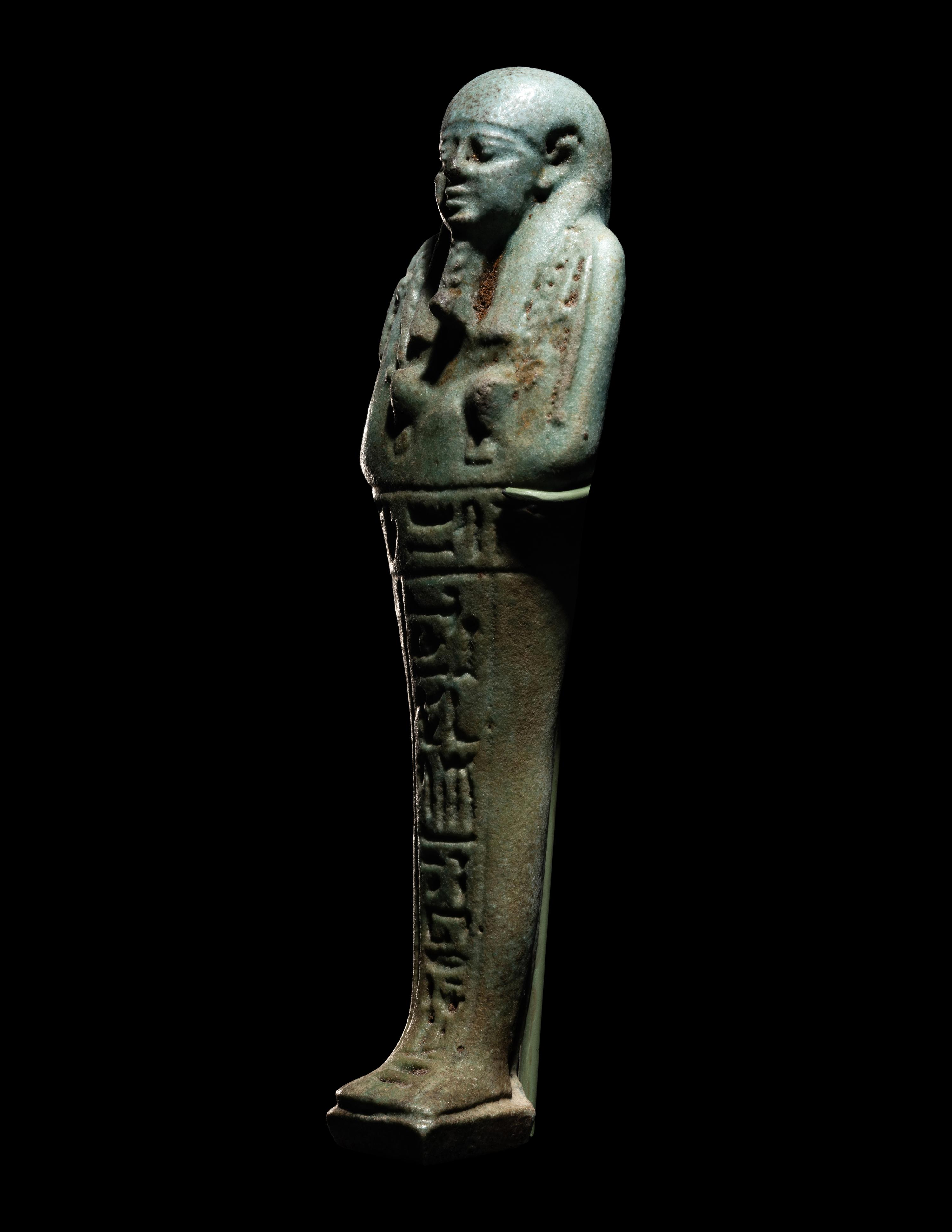 An Egyptian Faience Ushabti for Horoudja