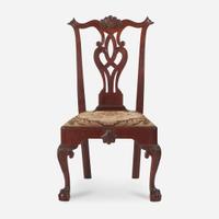 A Chippendale carved mahogany side chair Philadelphia, PA, circa 1770
