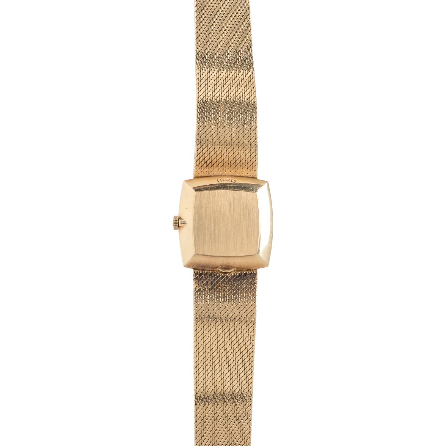OMEGA, 14K YELLOW GOLD WRISTWATCH