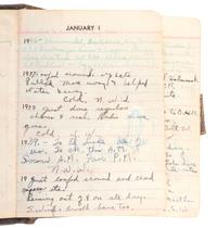 [NORTH DAKOTA-MINNESOTA]. 19th and early 20th-century diaries & ledgers regarding Upper Midwest.