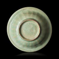 A Chinese Longquan Celadon 'Twin-Fish' Bowl, Southern Song Dynasty 南宋 龍泉雙魚洗