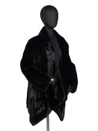 Michael Kors Ranch Mink Draped Coat