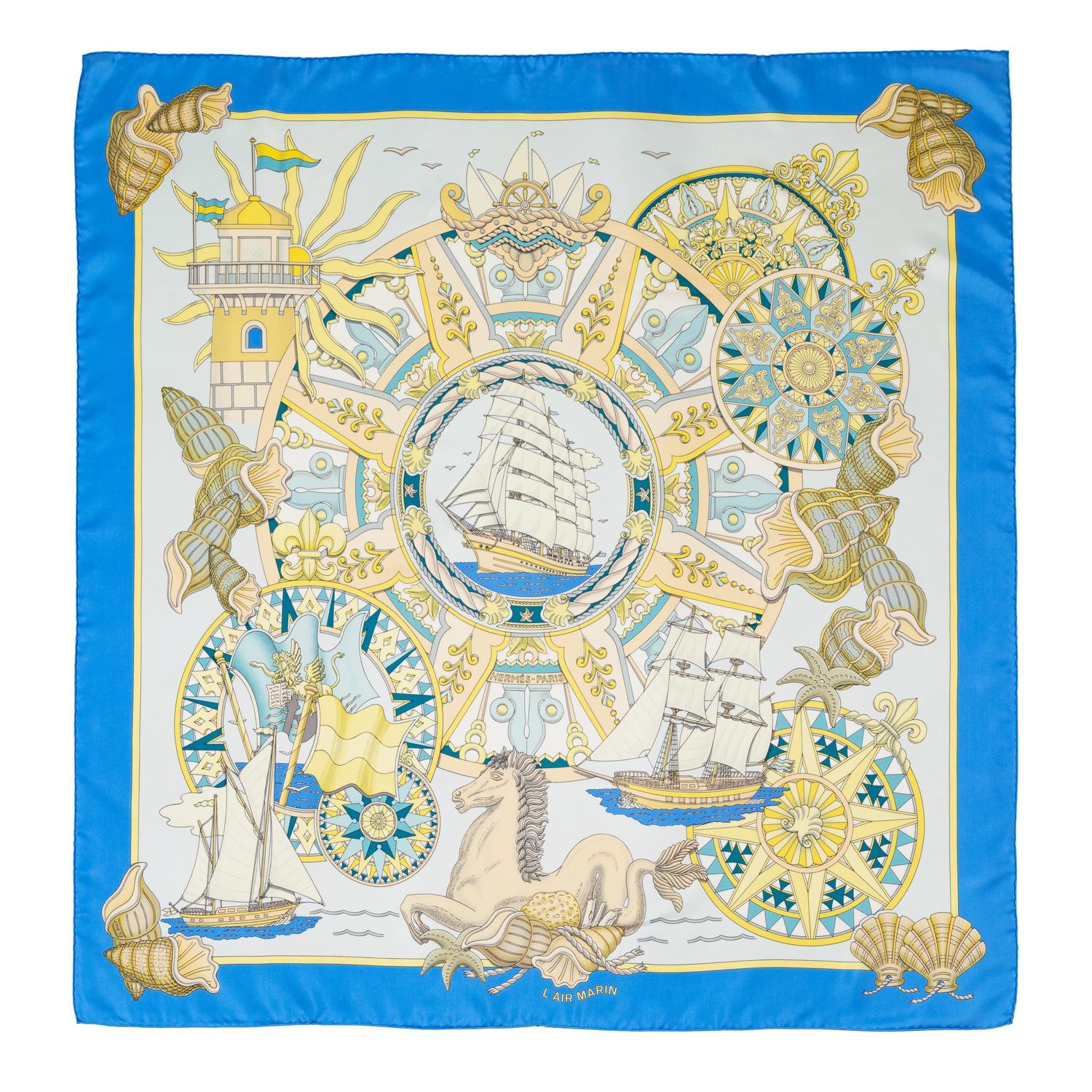 Hermès 90cm Silk Scarf