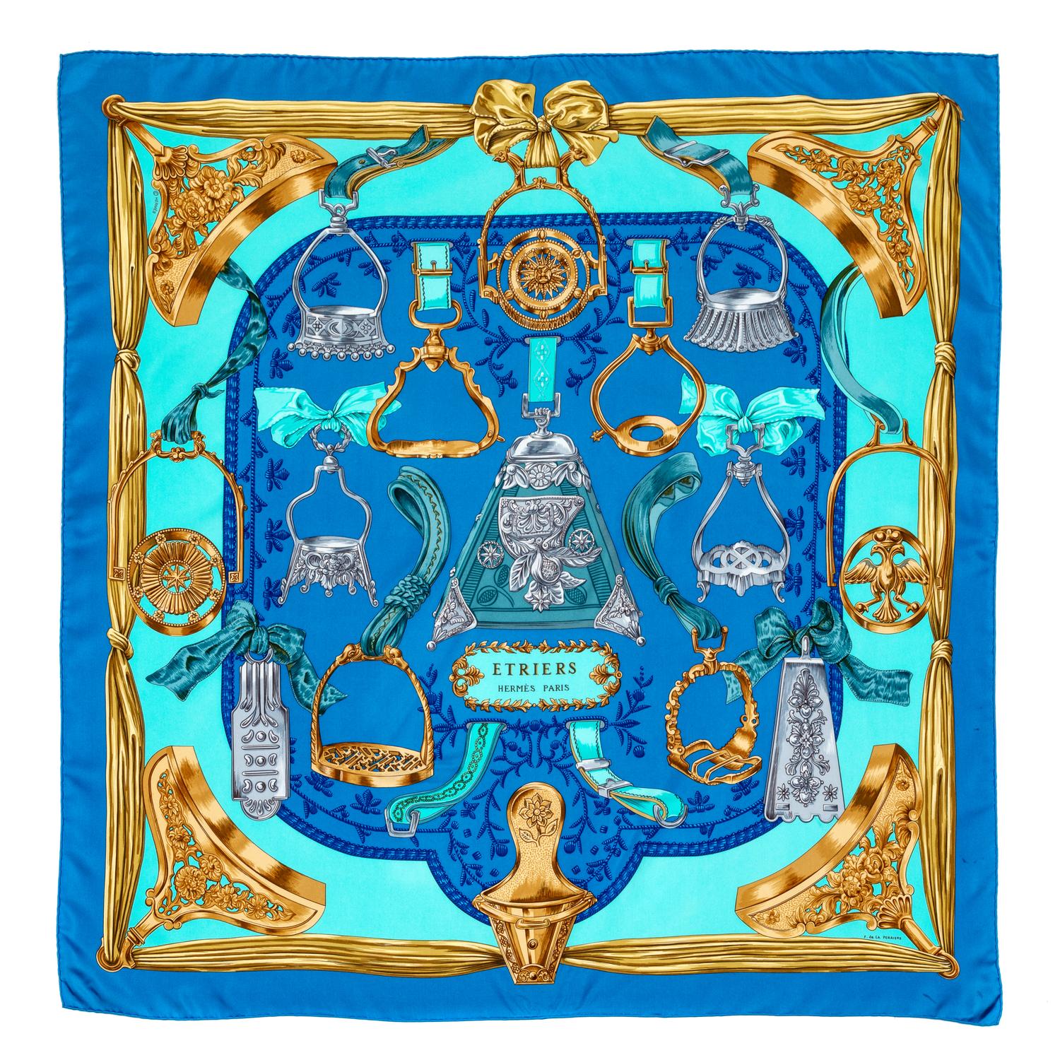 Hermès 90cm Silk Scarf