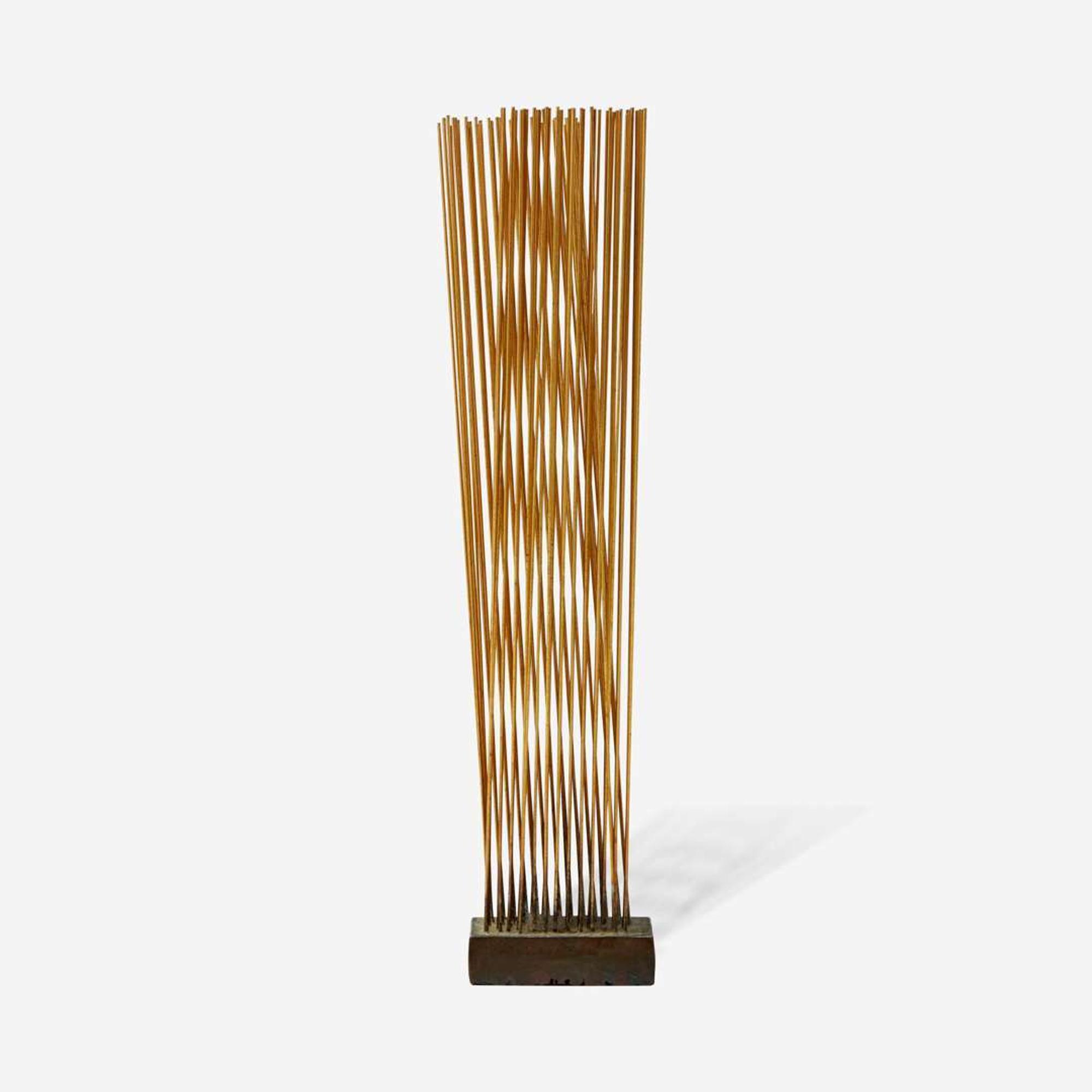 Harry Bertoia (American, 1915-1978) Untitled (V-Shaped Tonal Sound Sculpture)