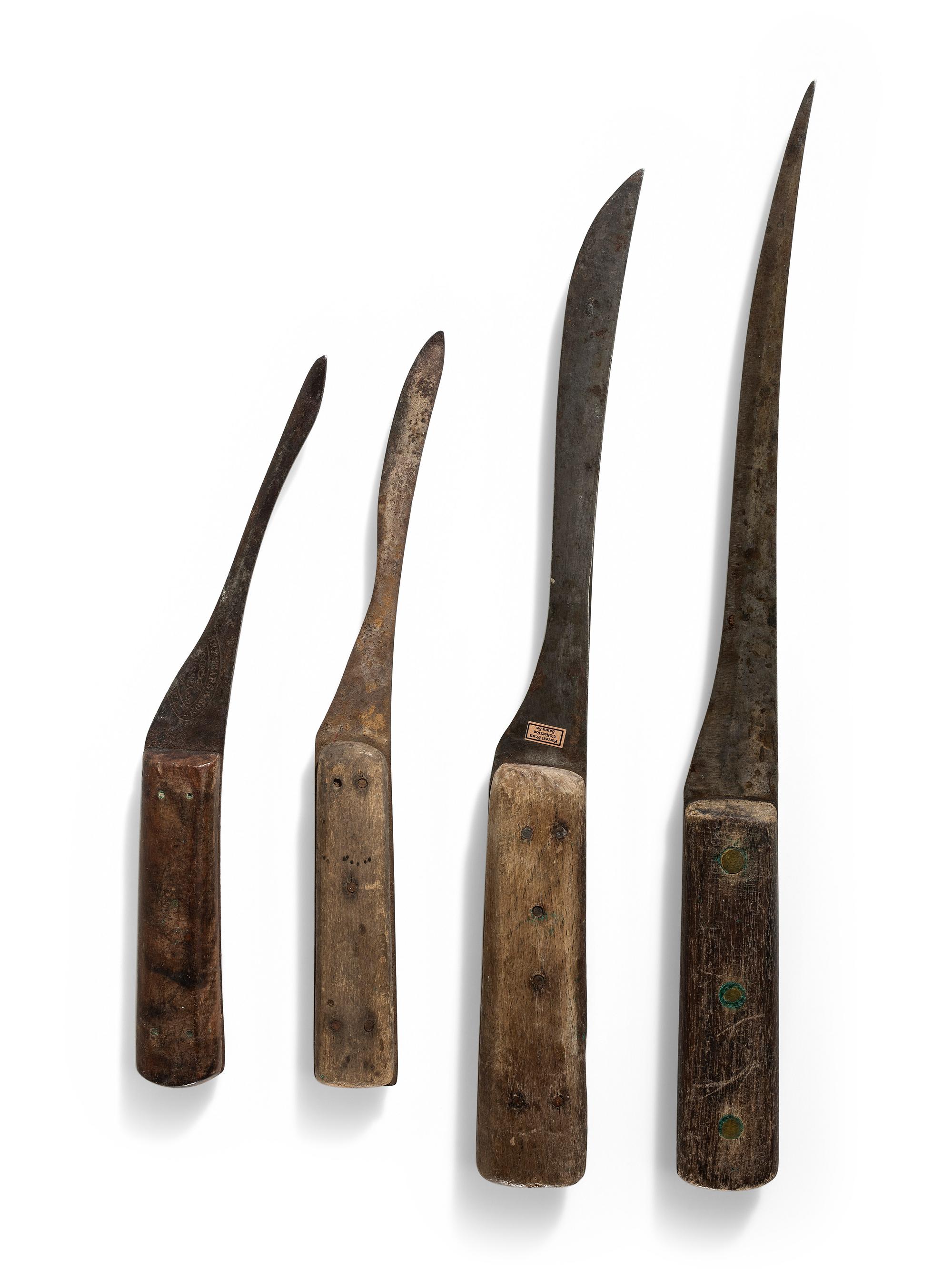 Heavily Resharpened Knives