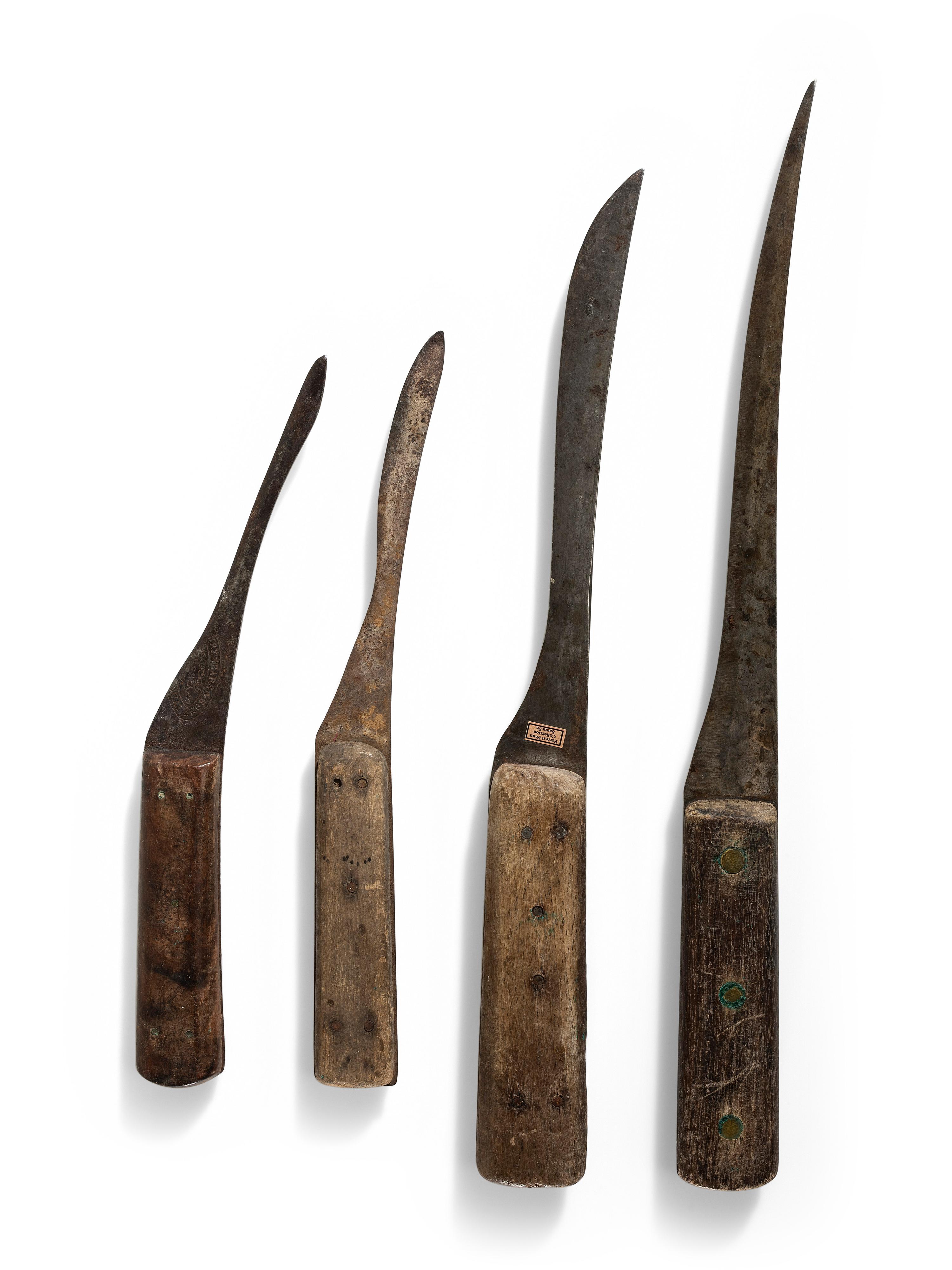 Heavily Resharpened Knives