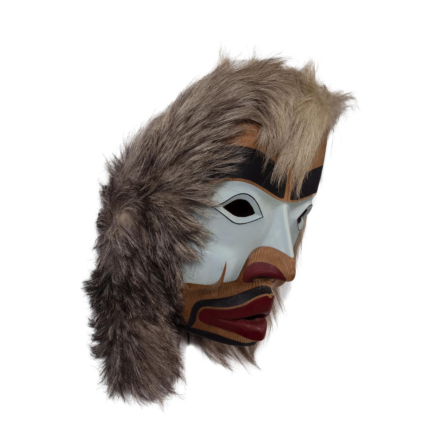 Painted and Carved Mask