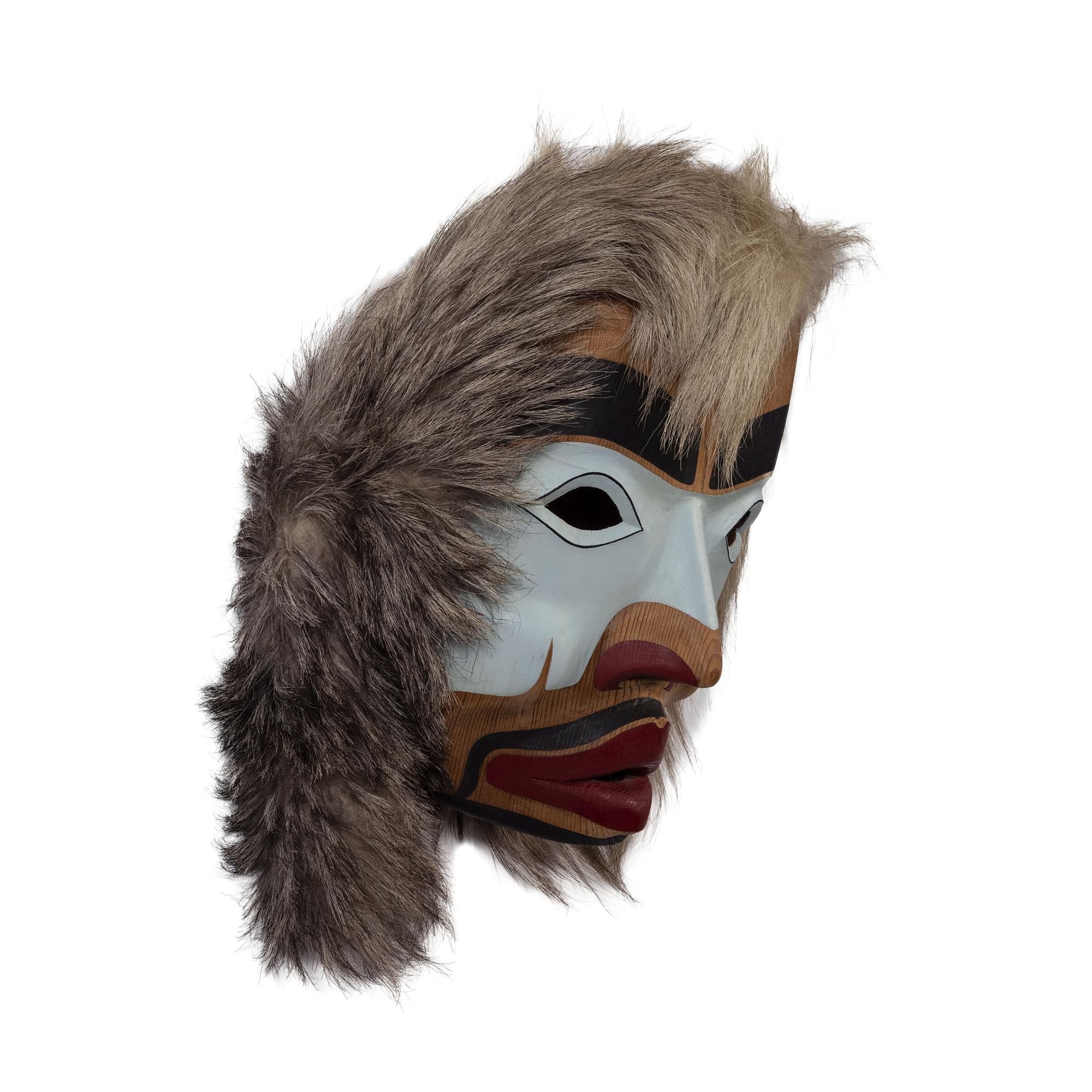 Painted and Carved Mask