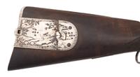 Silver Mounted English 10 Bore Percussion Shotgun