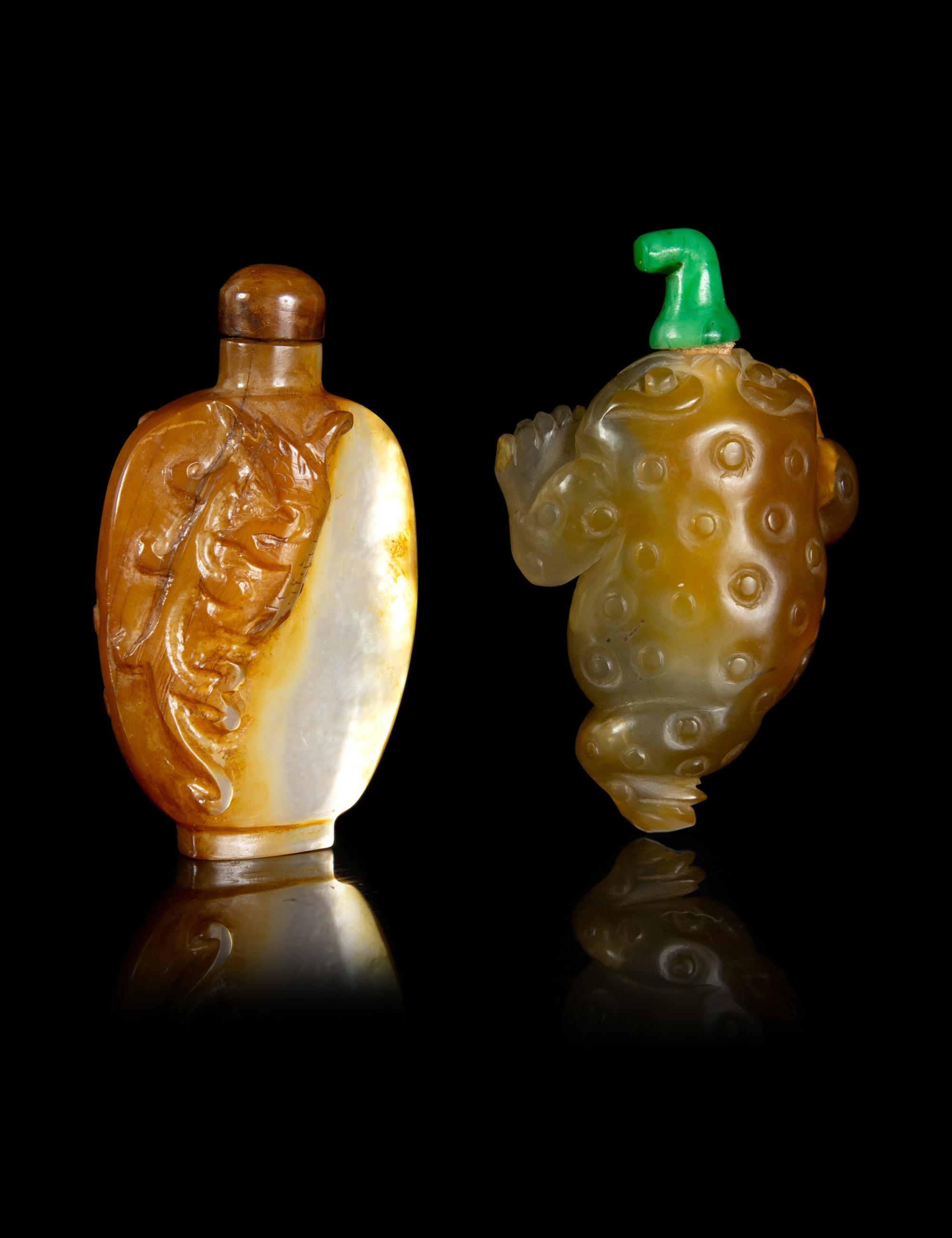 Two Chinese Snuff Bottles