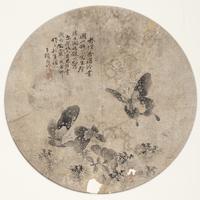 Five Chinese Paintings Depicting Birds and Flowers