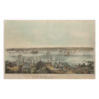 [Philadelphia] Hill, John William, and Benjamin Francis Smith. Philadelphia, From Camden 1850