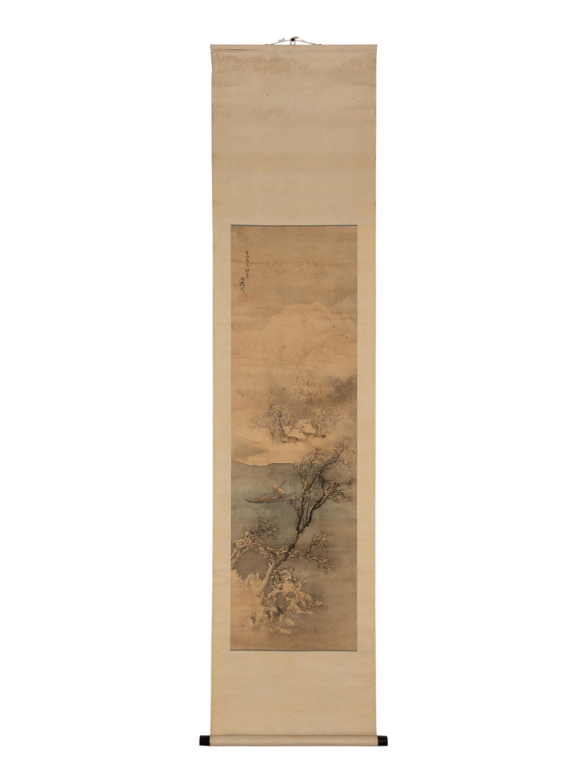 Five Japanese 'Landscape' Paintings