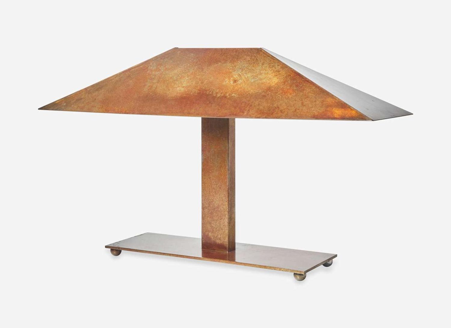 Contemporary, Custom Prairie Desk Lamp