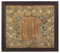 A Needlework Loring Family Record
