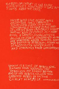 Love at the End, I'm Glad I Can Feel Pain, and My People (a group of three prints)