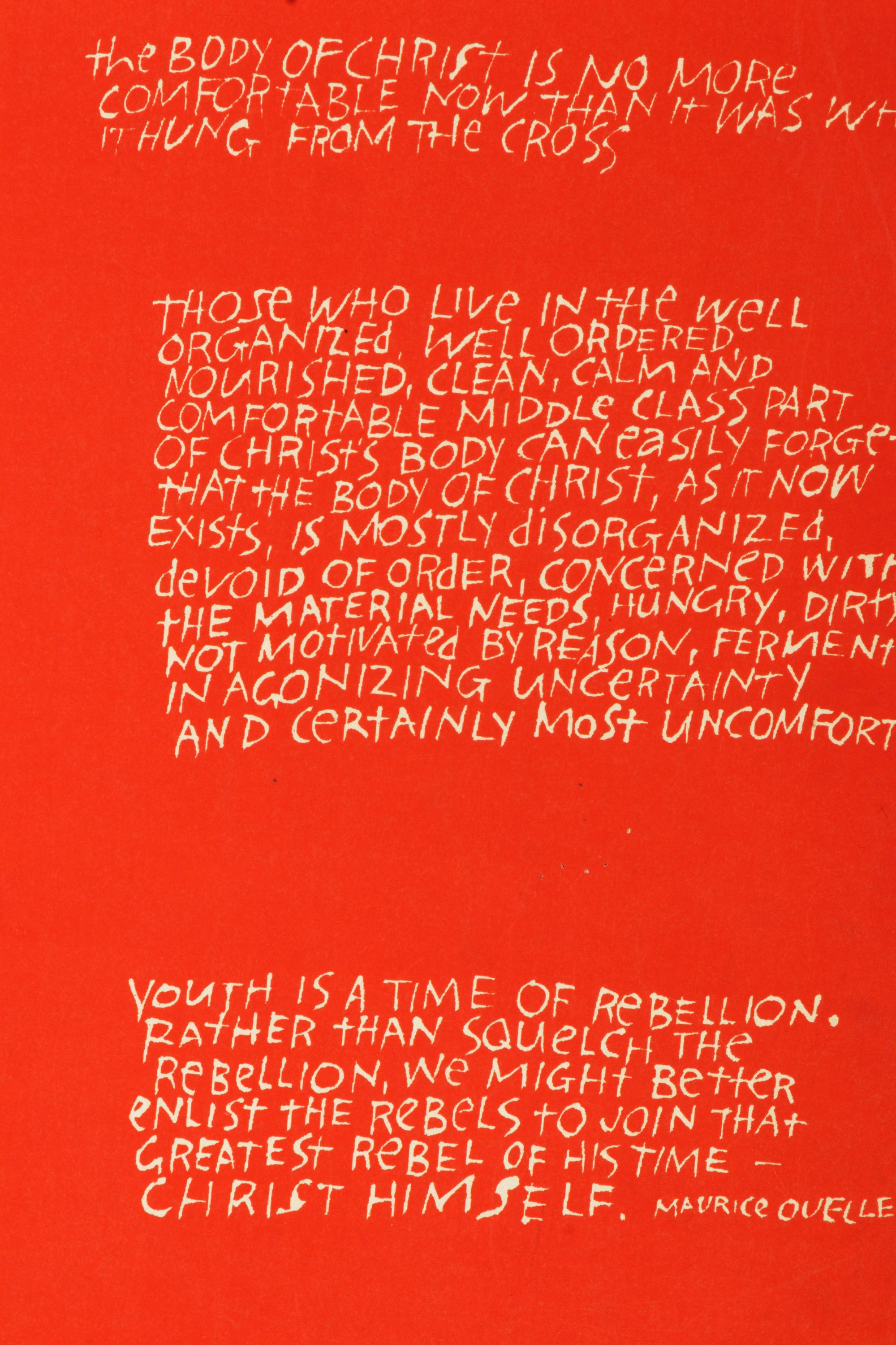 Love at the End, I'm Glad I Can Feel Pain, and My People (a group of three prints)