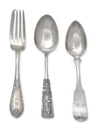 A Cased Three-Piece Sterling Silver Tea Service, Gorham Mfg. Co., Providence, RI, Date Mark for 1887