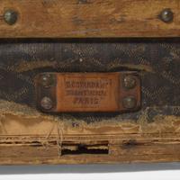 An E. Goyard Ainé Steam Trunk E. Goyard Ainé c. 1920's