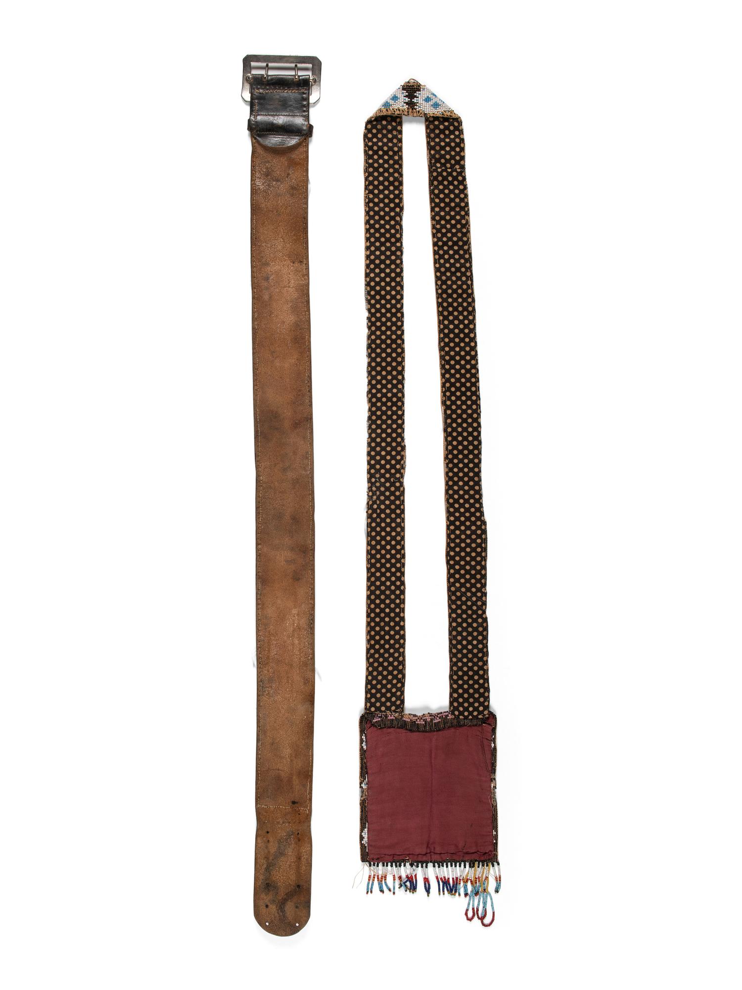 Beaded Bag and Belt