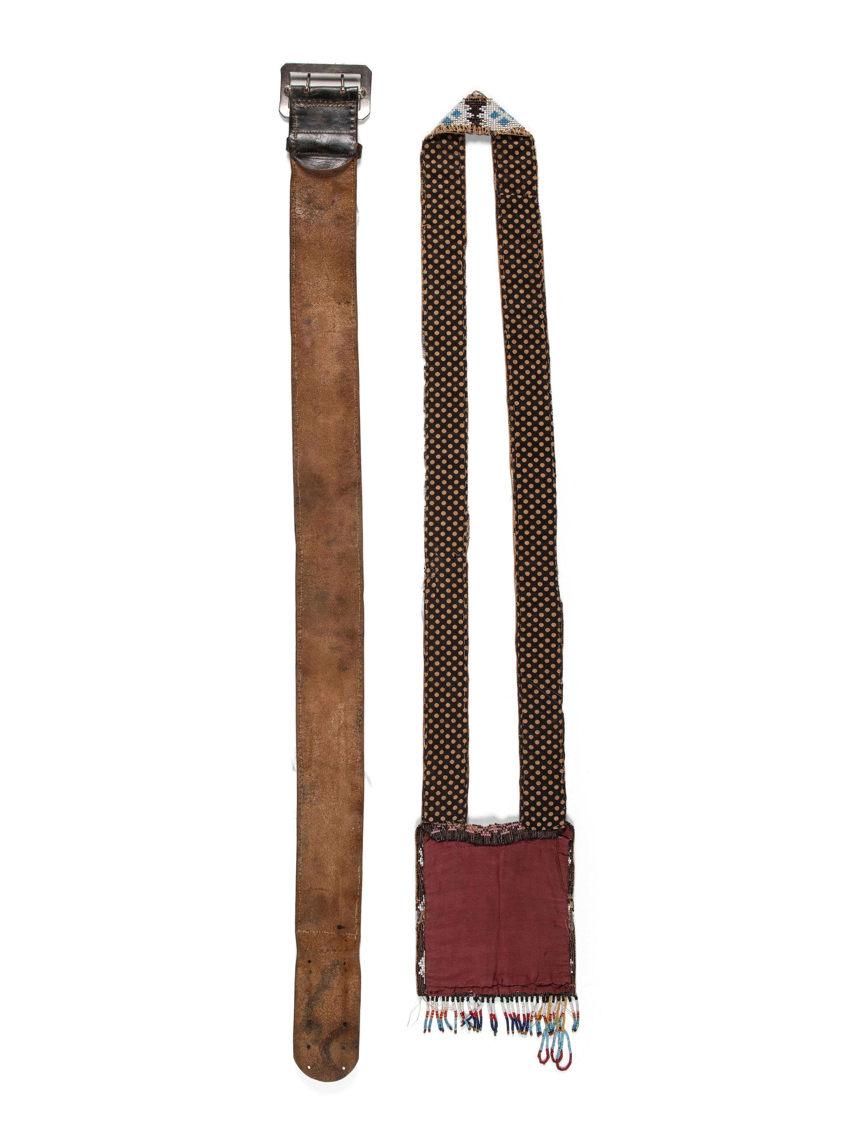Beaded Bag and Belt