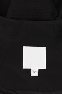 Ralph Rucci Silk Taffeta Jacket with Topstitching Detail