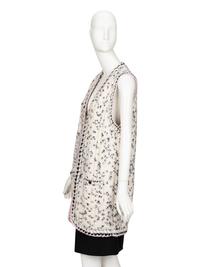 Chanel, Cable Knit Long Vest